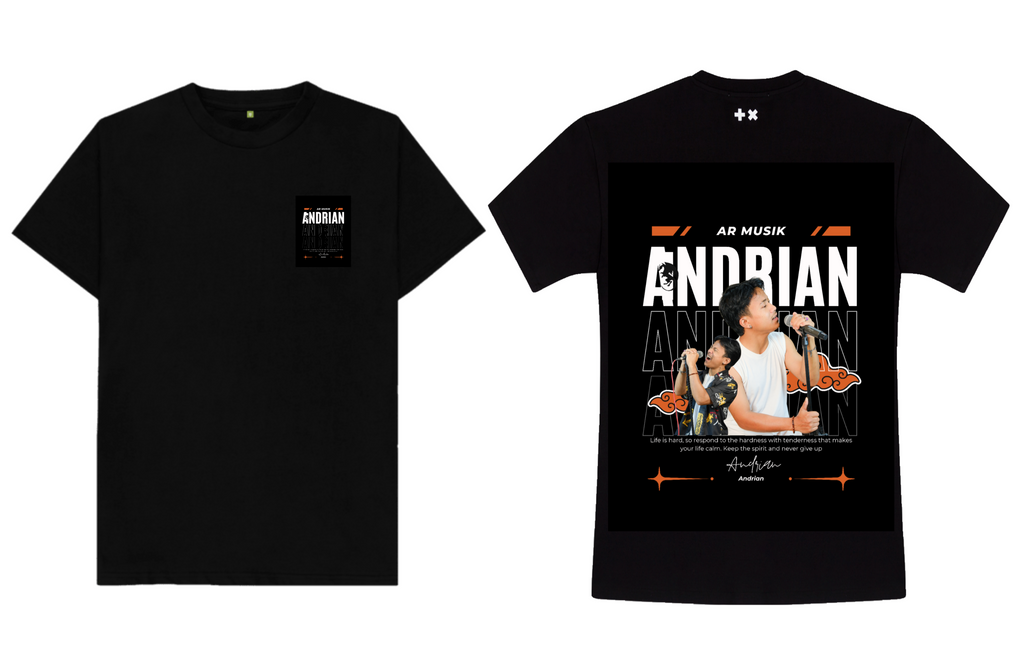 Original Andrian (Ar Musik) distro t-shirts